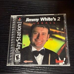 Jimmy White's 2 Cueball PlayStation Game (PS1) Tested and Works